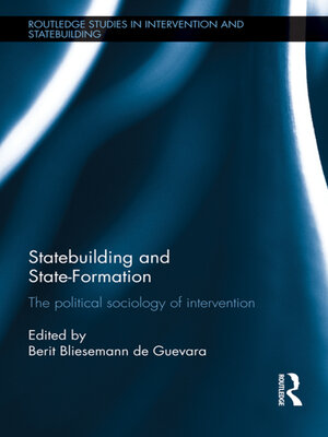 cover image of Statebuilding and State-Formation